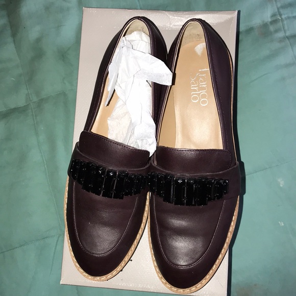 NIB Franco Sarto leather embellished loafer. Similar to Gucci loafer for a steal - Picture 2 of 7